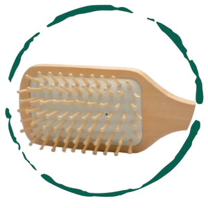 Wooden Detangling Hair Brush