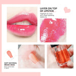 Hydrating Lip Glow Oil - 2pcs Cherry