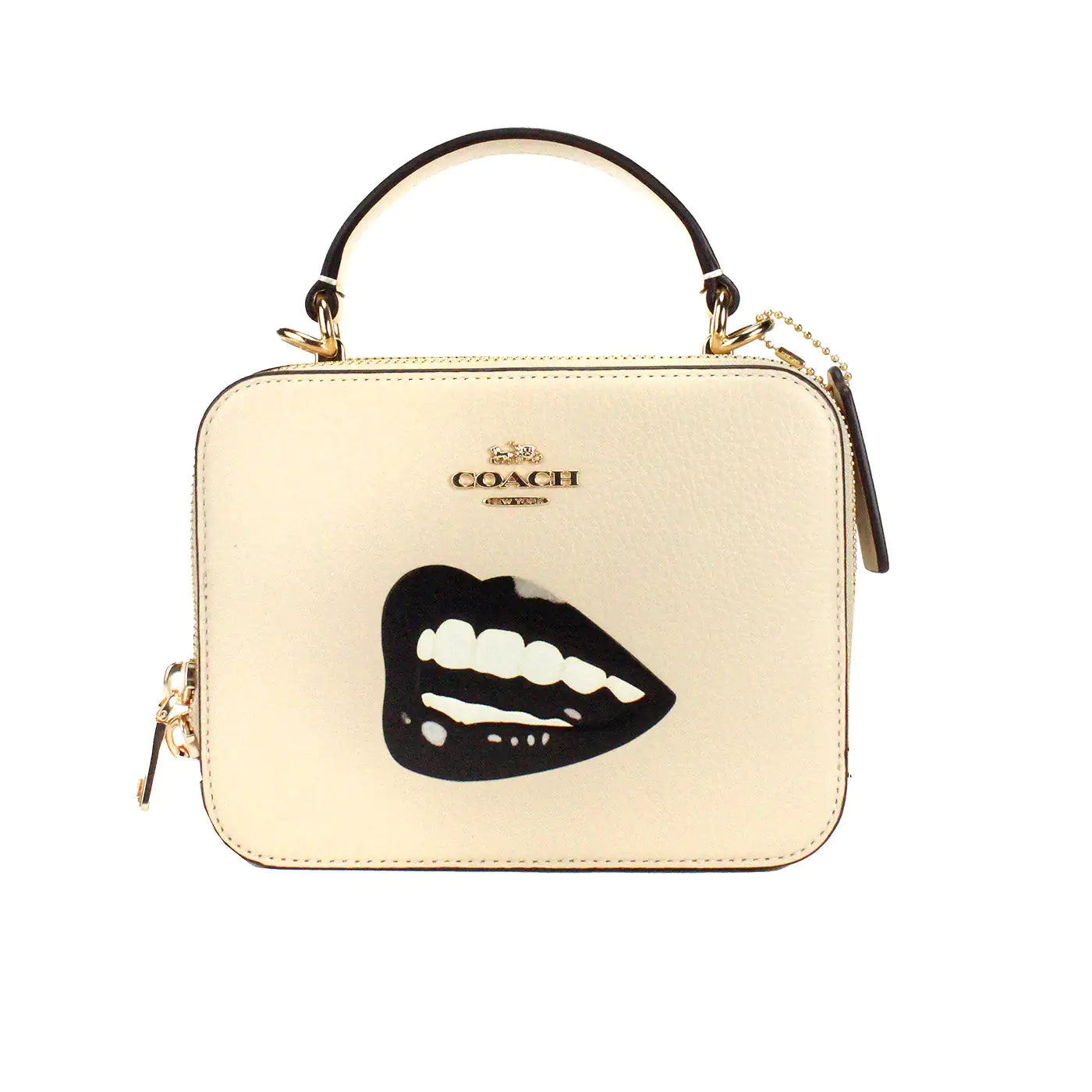 Coach X Tom Wesselmann Lips Motif Box Crossbody Bag