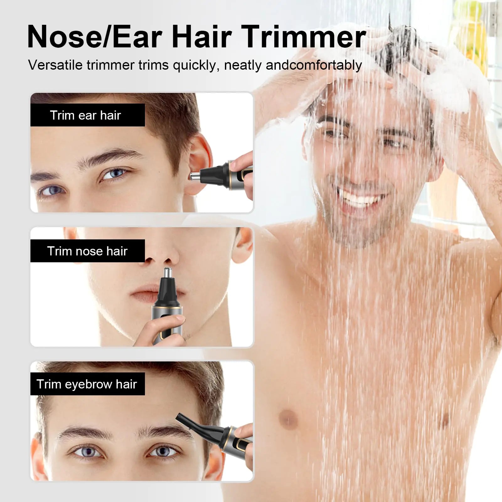 Nose Hair Trimmer - USB Rechargeable