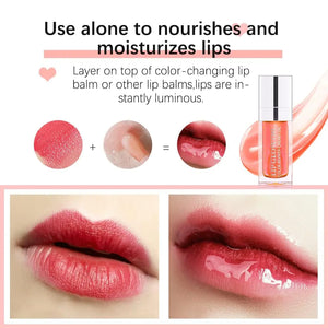 Hydrating Lip Glow Oil - 2pcs Cherry