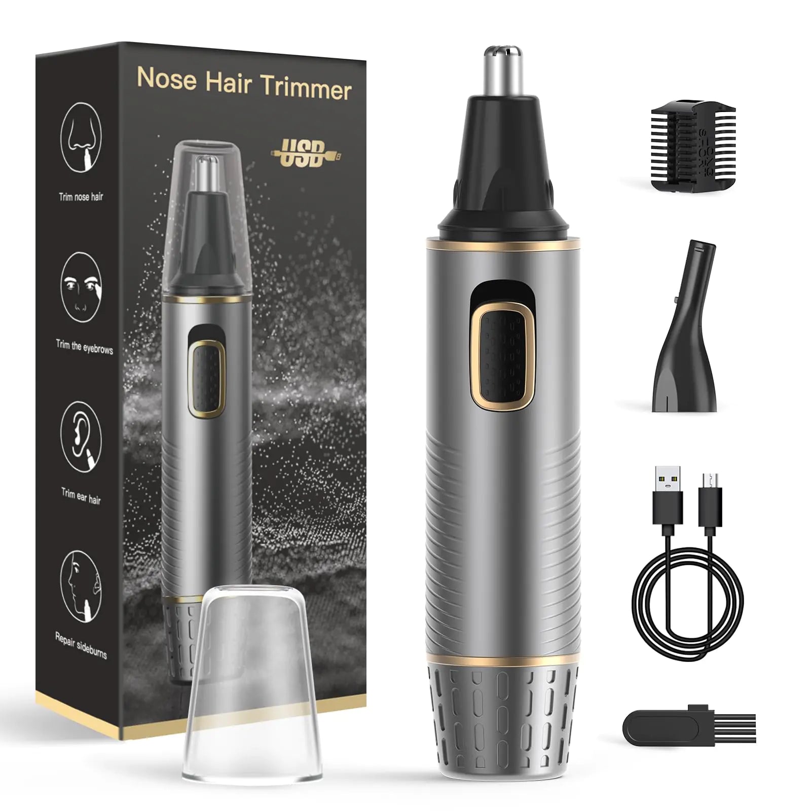 Nose Hair Trimmer - USB Rechargeable